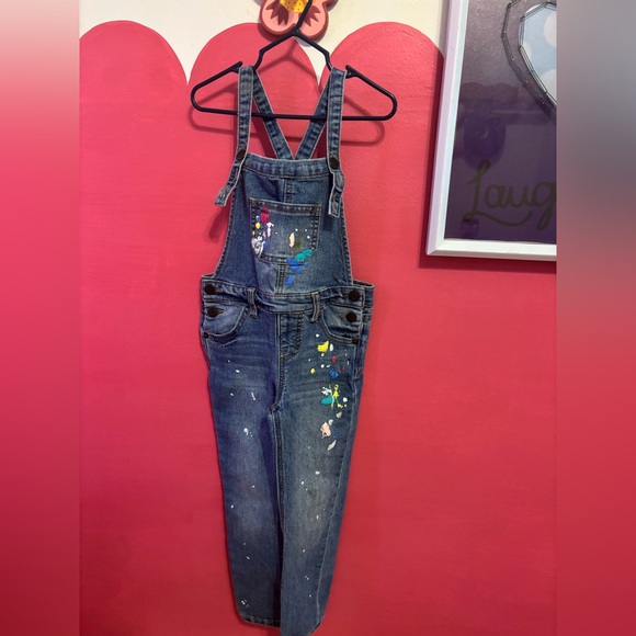 5 for $25 Cat & Jack Red Graphic overall - Picture 1 of 5